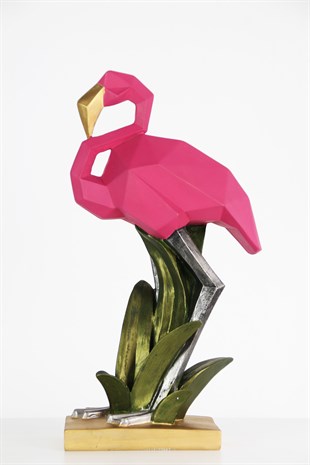 Geometrik Flamingo Dekoratif Aksesuar